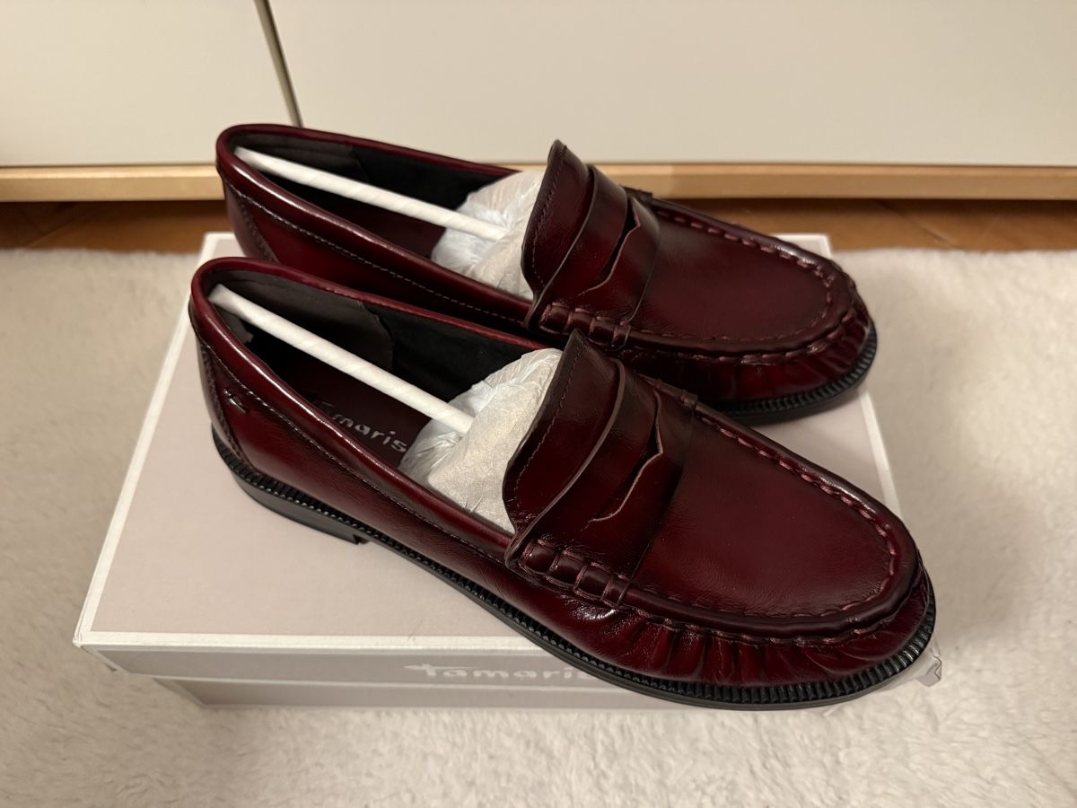 Tamaris Scarpe da donna: Tamaris Lederslipper 40 NEU – Nuovo e nell'imballaggio originale da Winterthur venduto da adi_sqz 1