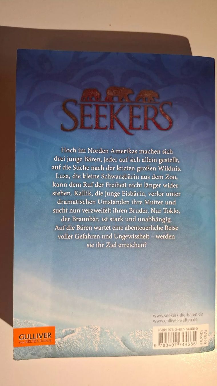 Libri: Erin Hunter: Seekers Die Suche beginnt – Usato da Dietikon venduto da Buchantiqdietikon 1