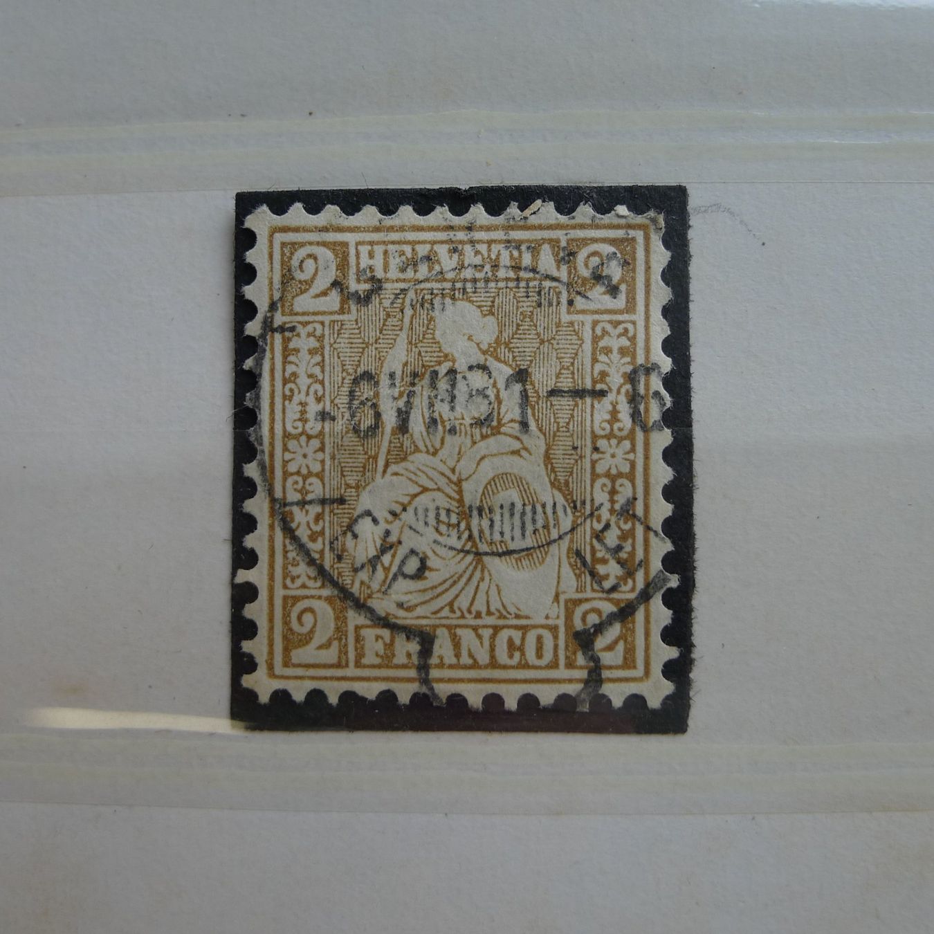 Alle Briefmarken: Tolles Album + Stempel Stehende+SITZENDE – Gebraucht aus Sursee von Luzernerraute 3