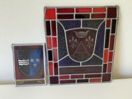 1e Vitraux blasons d'Argovie, 2e Vitrail décoratif fait main