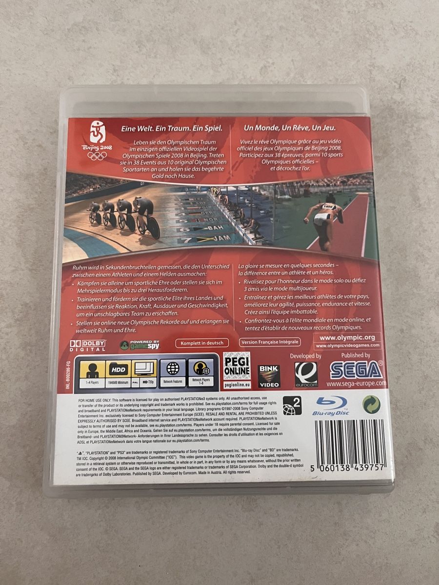Sony Giochi: Beijing 2008 PS3 – Usato da Suhr venduto da SchnapperCH 1