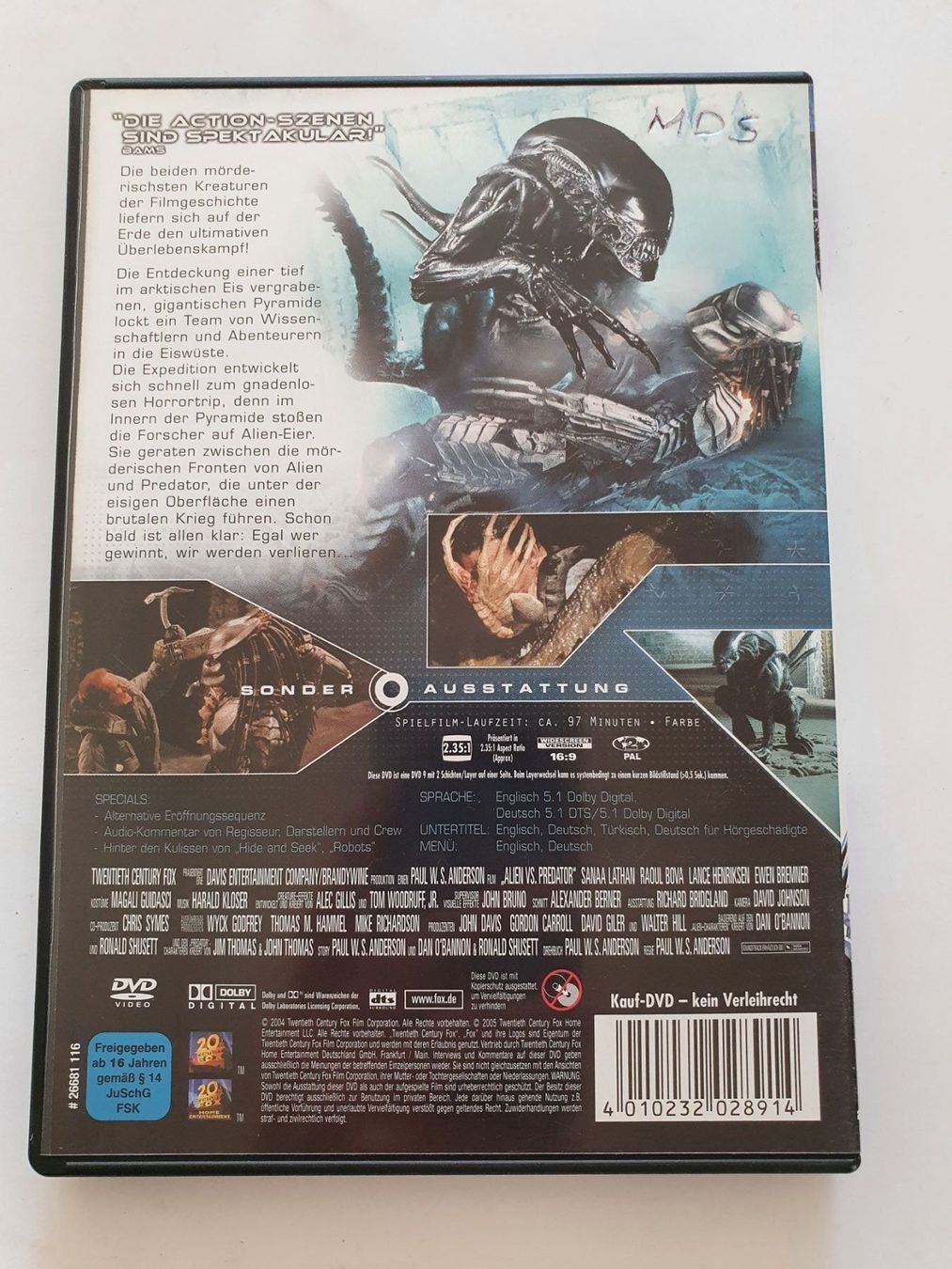 Tous les DVDs: Alien vs. Predator – D'occasion à Oberdorf BL par BaldenEagle 1