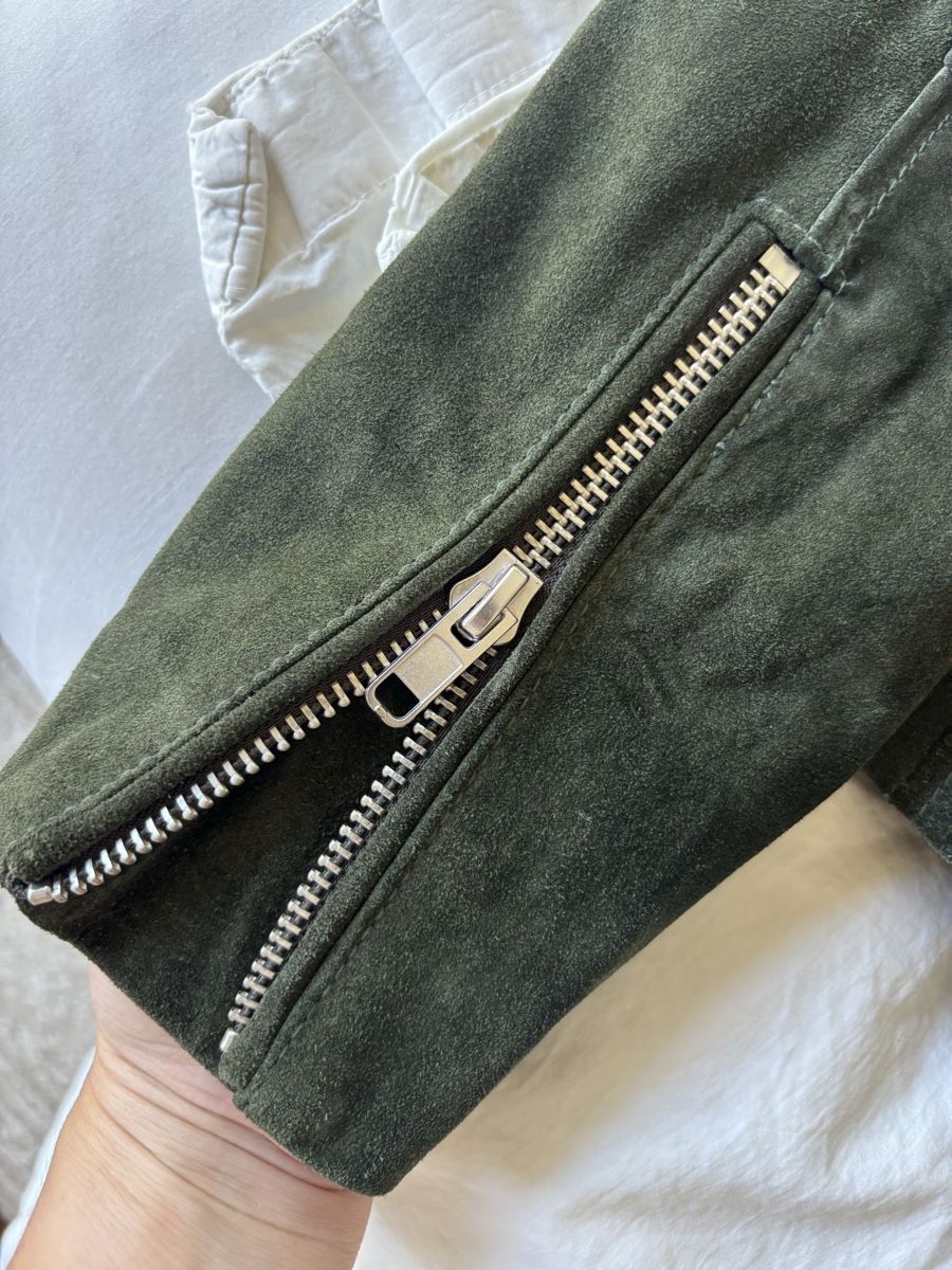 H&M Giacche: Wildleder Jacke H&M große 36  – Nuovo (secondo la descrizione) da Küsnacht ZH venduto da Chhj8700 1