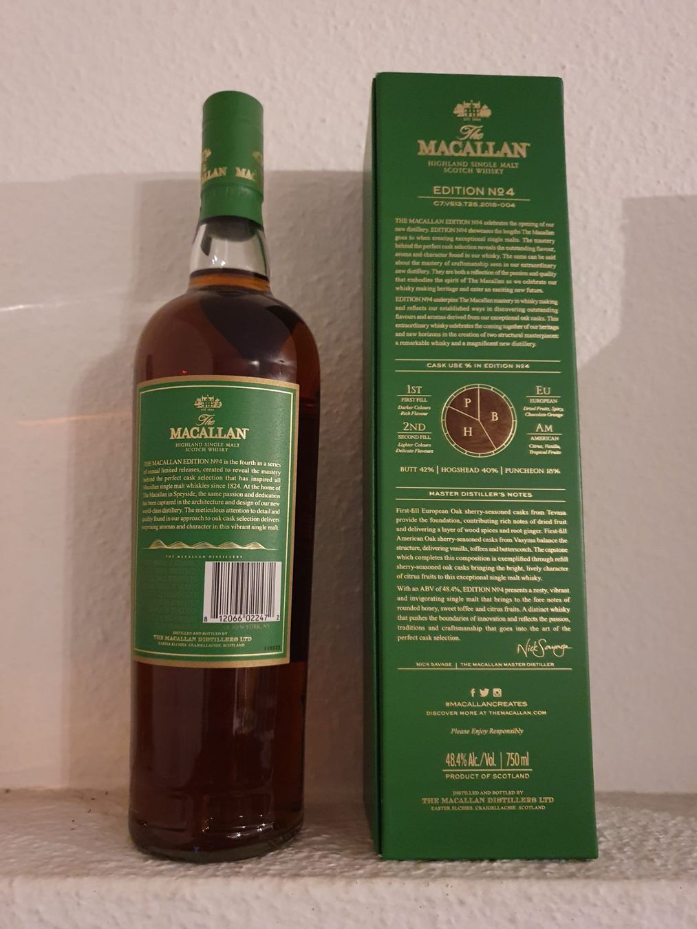 Macallan Spiritueux: Macallan Edition No.4 – Neuf avec emballage d'origine à Langnau am Albis par jer_pm72 2