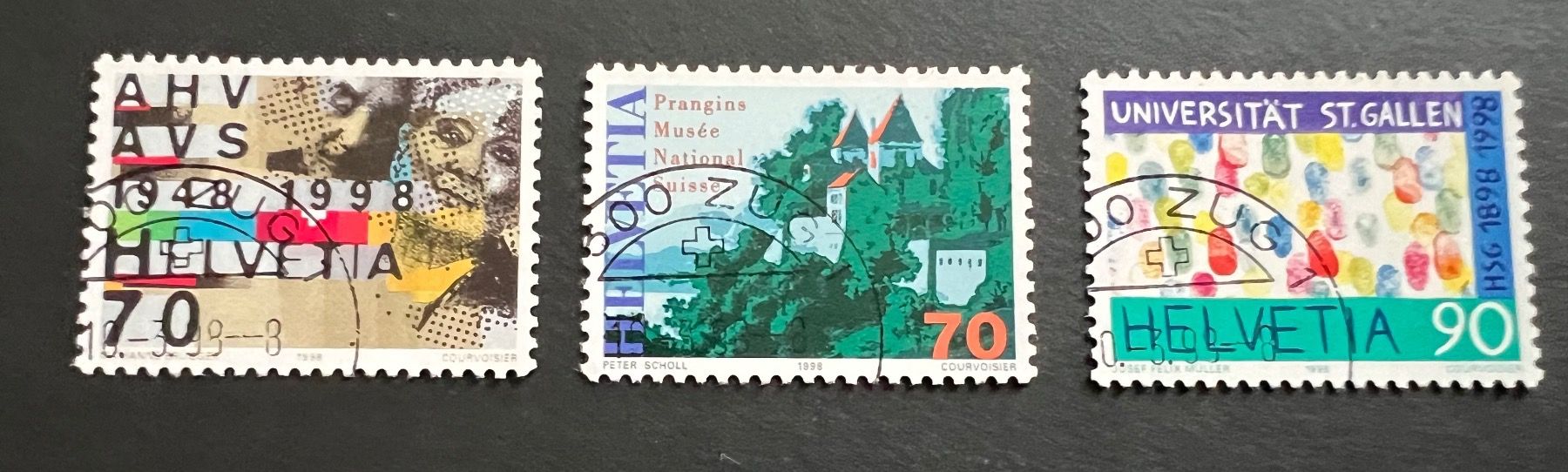 Tutti i francobolli: CH-Marken 1998 gestempelt – Nuovo (secondo la descrizione) da Hünenberg See venduto da wer_5286