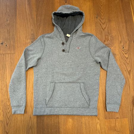 Hollister Hoodie Herren Grösse M grau