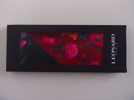 neue Originalverpackte LEONARD Paris Kravatte