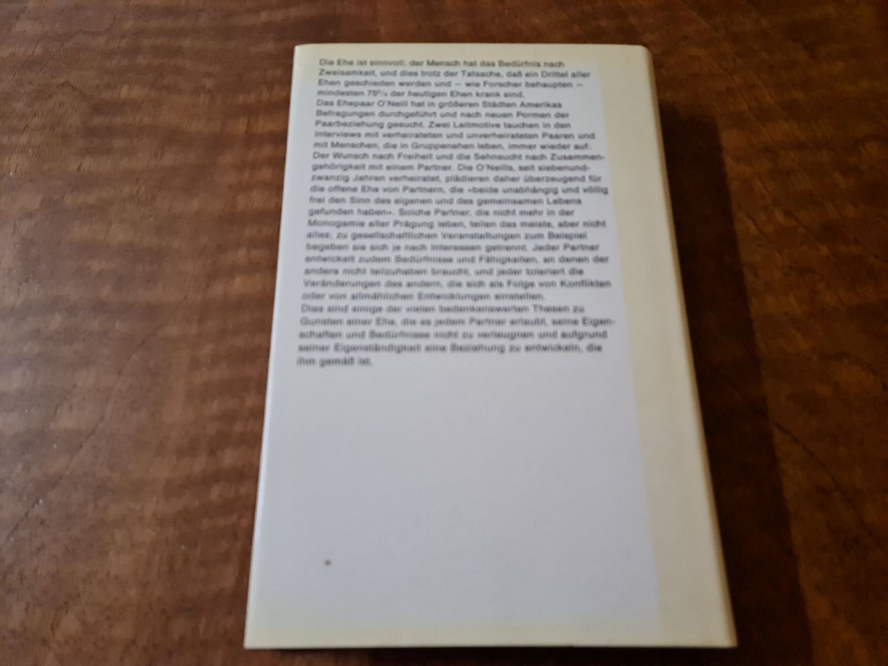 Livres: Die offene Ehe – D'occasion à Erstfeld par Uhu1980 1