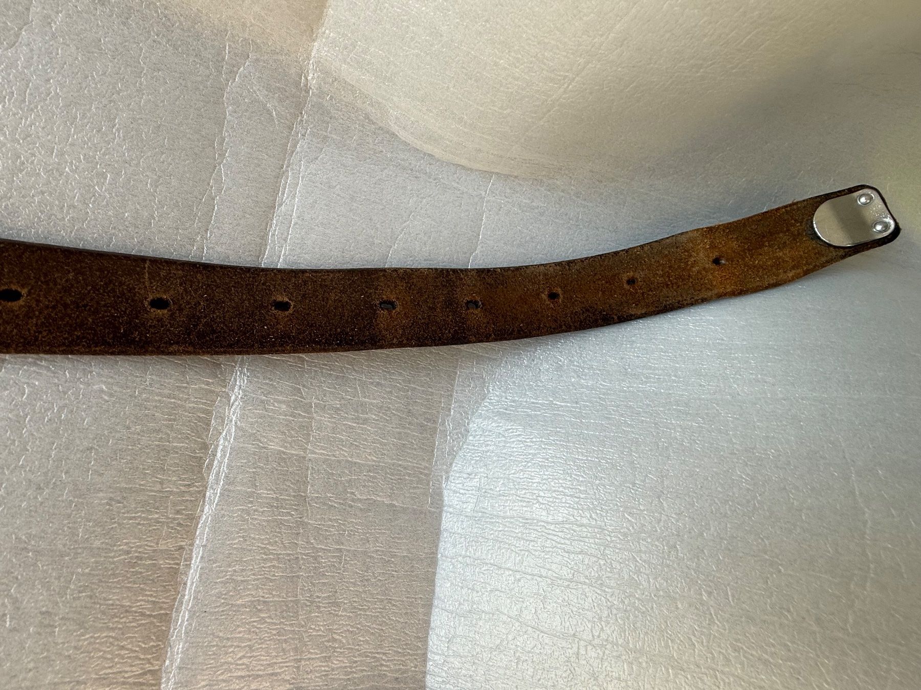 Cinture: Echtleder Gürtel Gr. 100, braun, Ceinturon – Usato da Böttstein venduto da MissJaguar 8