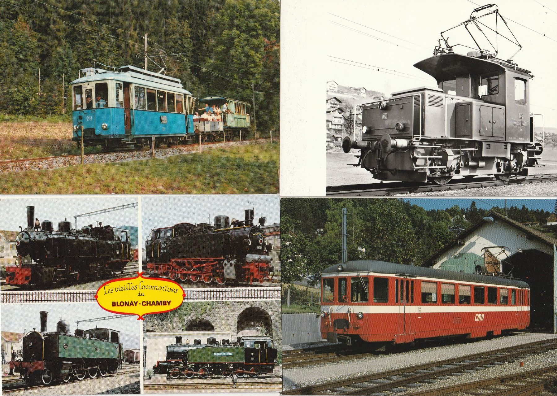 Ansichtskarten: 42 Ak Bahnen – Gebraucht aus Rorschacherberg von fratovi2 3