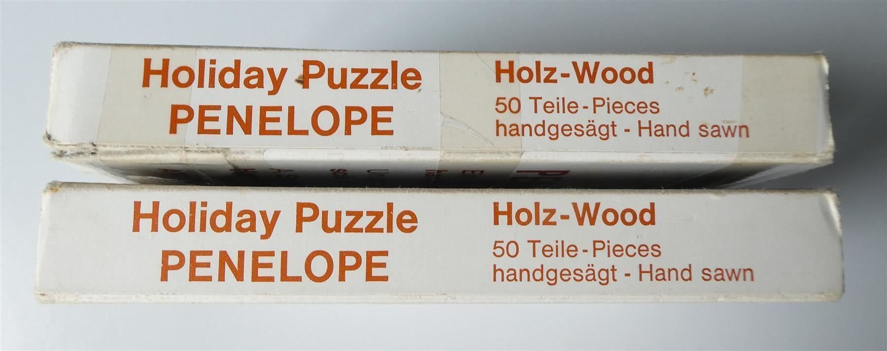 Penelope Puzzles: 2 Puzzle Penelope Hunde Holzpuzzle – Gebraucht aus Frauenfeld von dhour 6