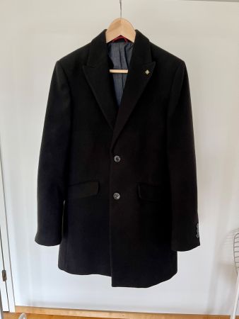 Herren Wintermantel von Burton Menswear London, Gr. S