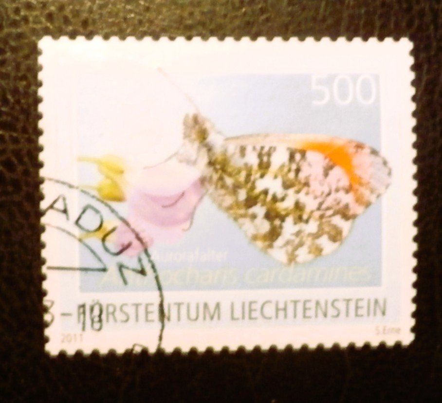 Tutti i francobolli: FL 2011 Schmetterlinge Kat Fr.12.50 – Usato da Kehrsatz venduto da Bernherb2 1