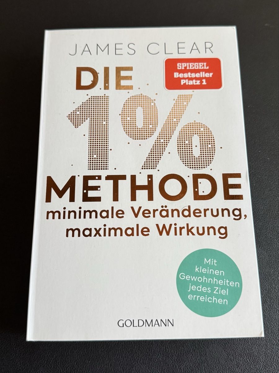 Bücher: DIE 1% METHODE von James Clear, Buch ist neu – Neu und originalverpackt aus Tuggen von jess_gls06