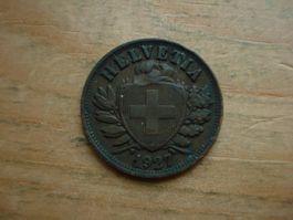 (S) 2 Rappen 1927