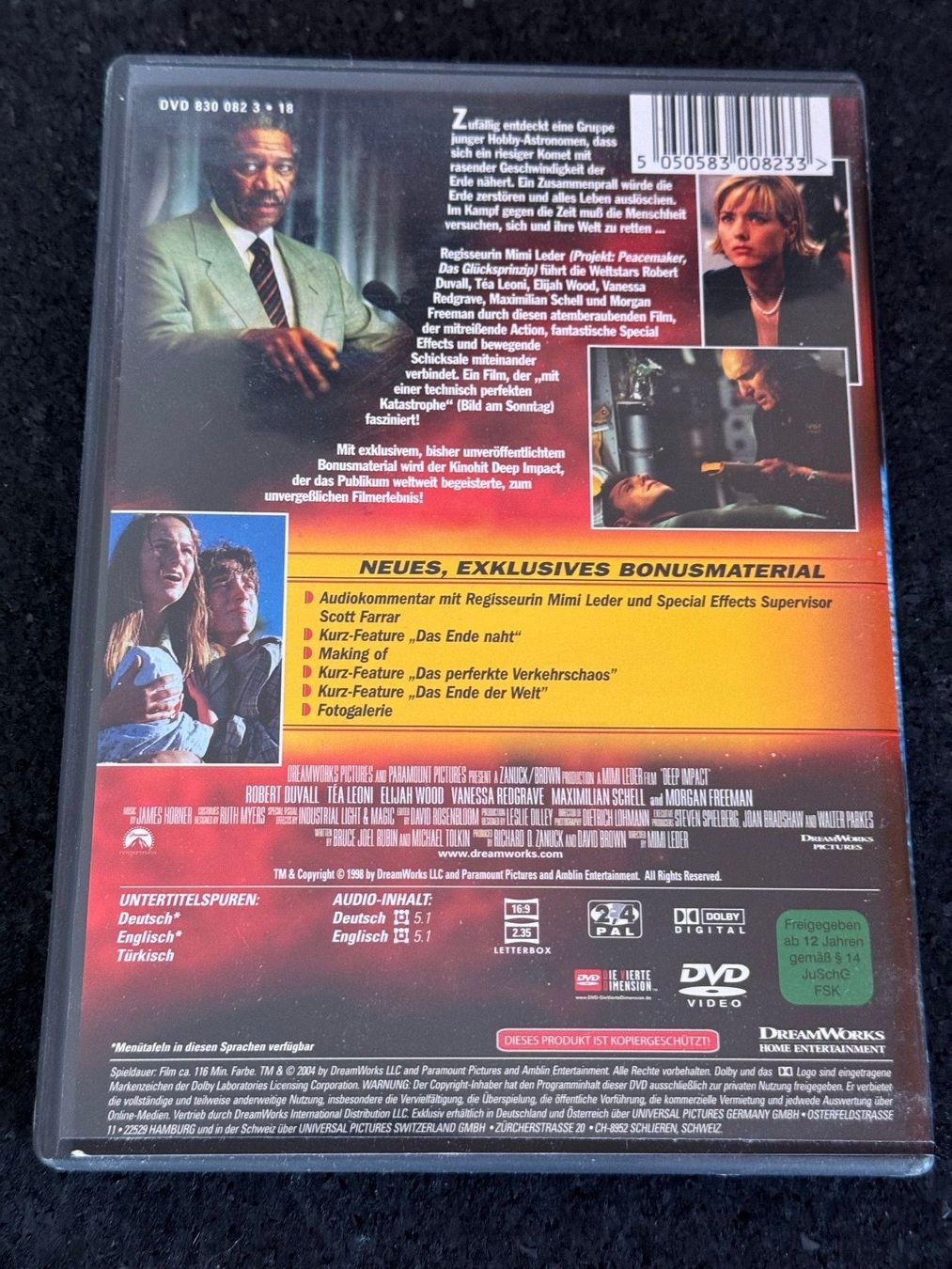 Tutti i DVDs: DEEP IMPACT Special Edition DVD DE/EN – Usato da Fribourg venduto da tschjoly 1
