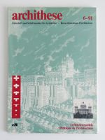 archithese  6–91: Architekturpolitik