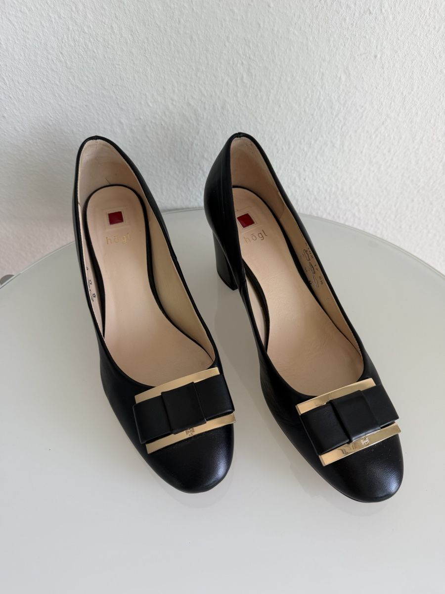 Högl Scarpe da donna: Chaussures à talons en cuir de HOGL – Usato da Cressier FR venduto da Kvito4ka