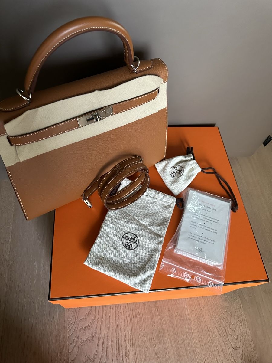 Hermès Borse: Hermes Kelly 32 gold phw epsom – Usato da Zürich venduto da Restesindsuess 1