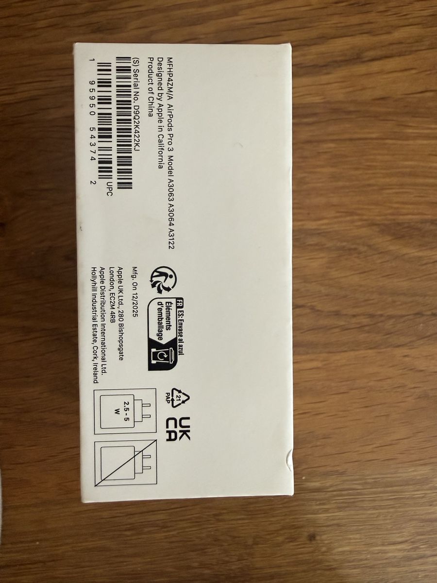 Apple Kopfhörer: Apple AirPods Pro 3 Gen – Neu (gemäss Beschreibung) aus Zürich von Daria_Step 5