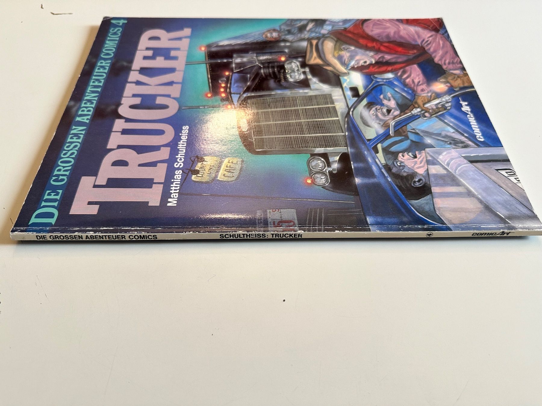 Fumetti: DIE GROSSEN ABENTEUER COMICS 4 - TRUCKER - SOFTCOVER – Usato da Münsingen venduto da Ganjam 1