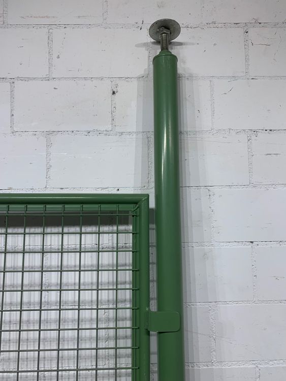 Frontgitter silber 100 cm H 17 cm Einsteckgitter 10x Regalboden Tego
