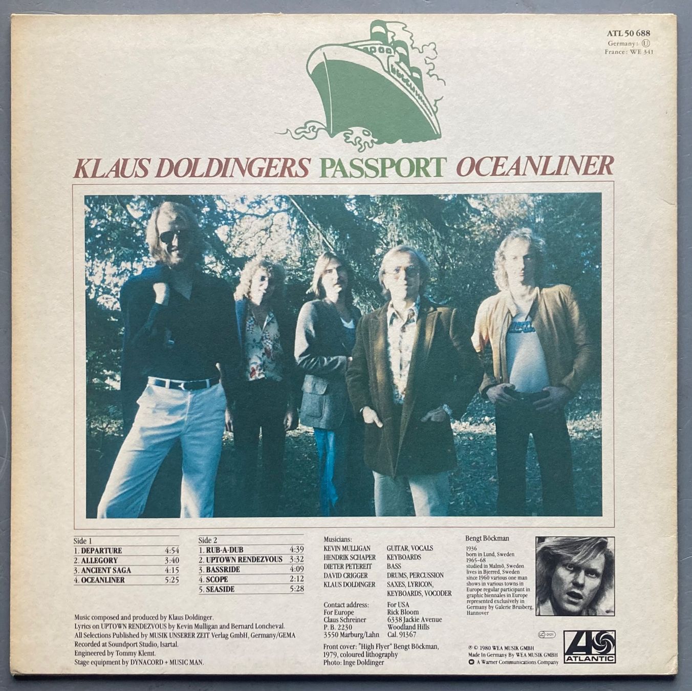 Vinyles: PASSPORT - OCEANLINER – D'occasion à Poliez-Pittet par Newtown-Records 1