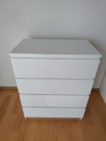 IKEA Kommode weiss mit vier Schubladen gebrauchter Zustand