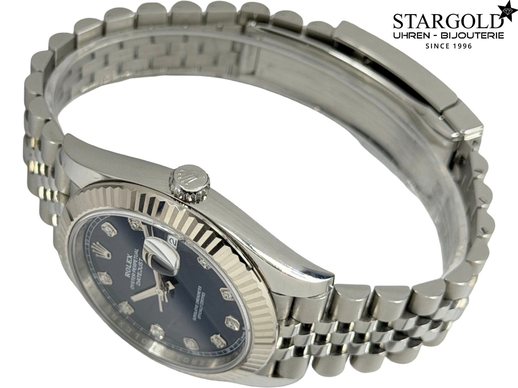 Rolex Orologi: Rolex Datejust 41 mit Diamanten - 126334 – Usato da Zürich venduto da Stargold-Uhren 4