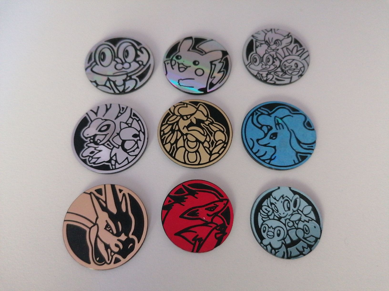 Pokémon Sammelbilder & Trading cards: 9 Jetons Pokémon  – Gebraucht aus Ecublens VD von loi_dy6b