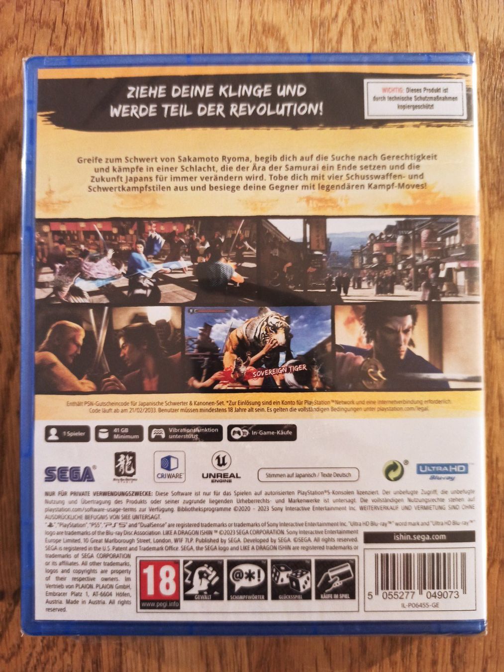 Giochi: Like a Dragon Ishin PS5  Neu & Sealed - TOP – Nuovo e nell'imballaggio originale da Oberweningen venduto da mar_87mx 1