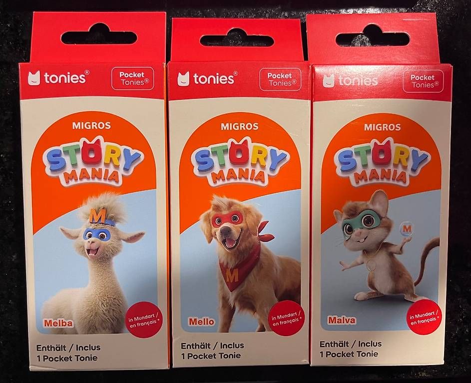 Hörbücher: 6 Migros-Tonies im Set – Neu und originalverpackt aus Wettingen von Suzanne015 2