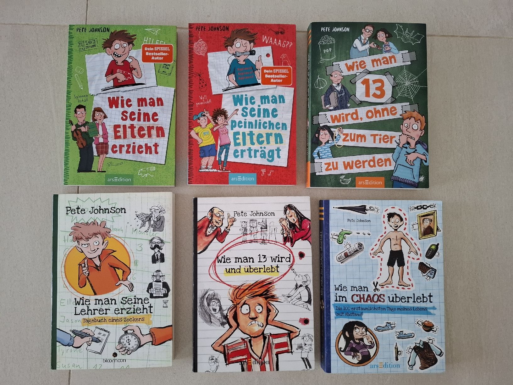 Livres: Pete Johnson Kinderbücher Set - 5 Bände  – D'occasion à Wynigen par biluna