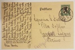 JB27) J34, Wappen, Pro Juventute auf Dorfkarte