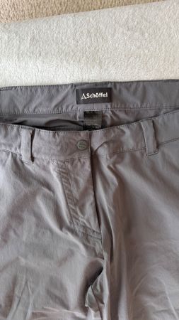 Schöffel Hose grau Damen Kurzgrösse 21 guter Zustand