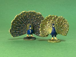 Bullyland Pfau gross und klein ähnlich wie Schleich Vogel