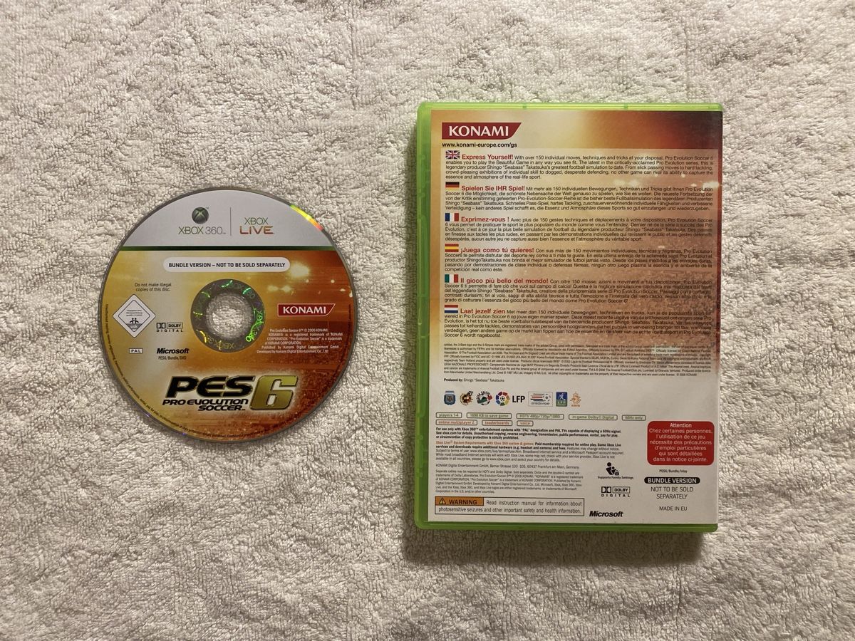 Microsoft Spiele: Pro Evolution Soccer 6 XBOX 360 – Gebraucht aus Reichenbach i. K. von Daniel840 1