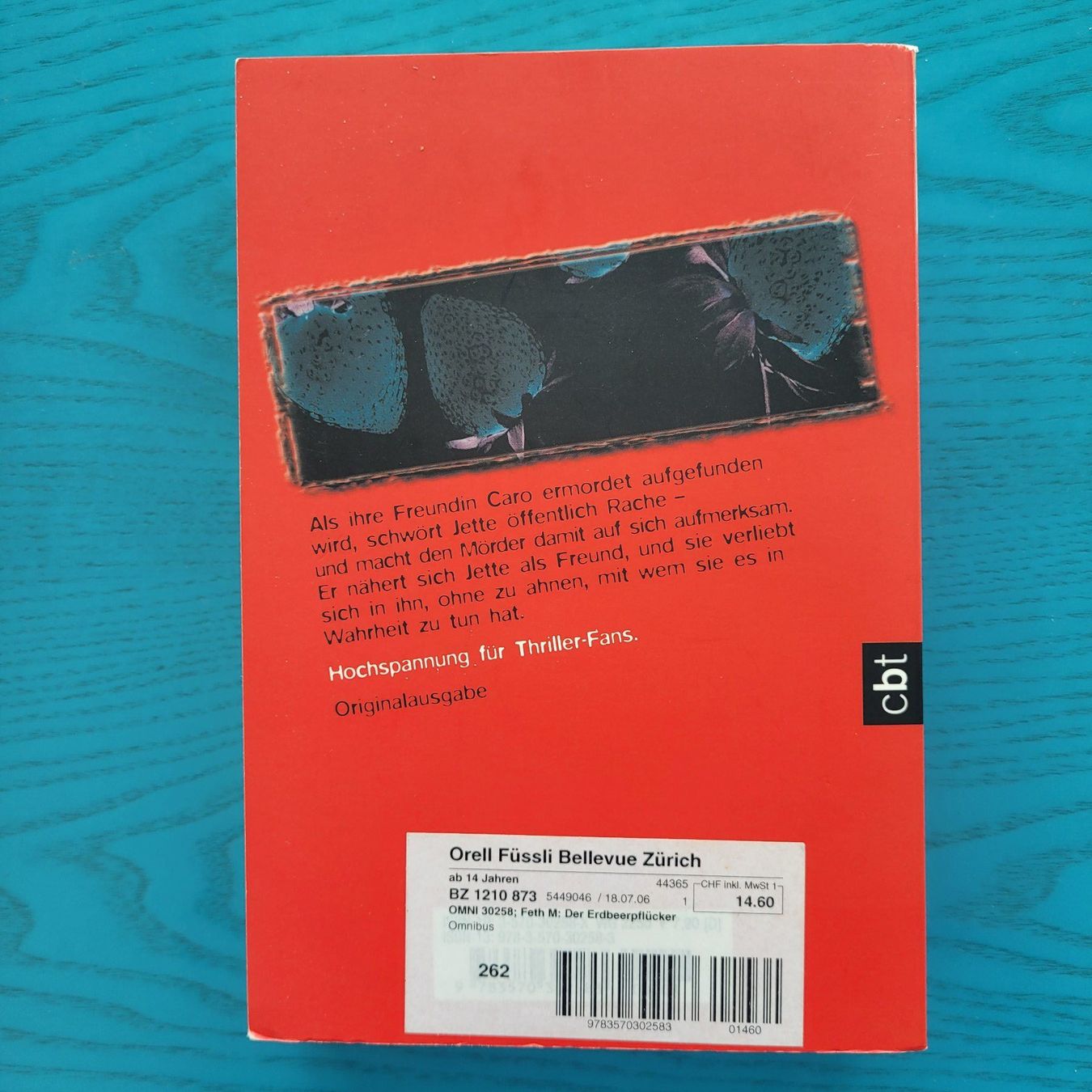 Libri: Monika Feth- Der Erdbeerpflücker – Usato da SCHÜBELBACH venduto da CoKaHa 1