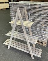 Holz Blumentreppe / Pflanzenleiter