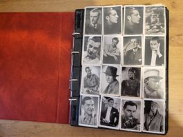 Alte Schauspieler-Bilder Sammlung, Rarität Zigarettenpackung