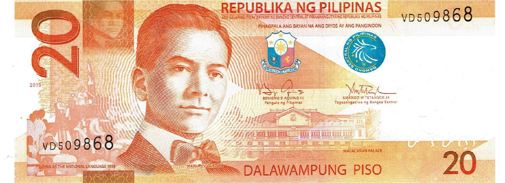 Banconote: Philippinen 20 Piso 2013 P-206 UNZ – Nuovo (secondo la descrizione) da Steffisburg venduto da ber_8htf