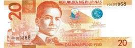 Philippinen 20 Piso 2013 P-206 UNZ