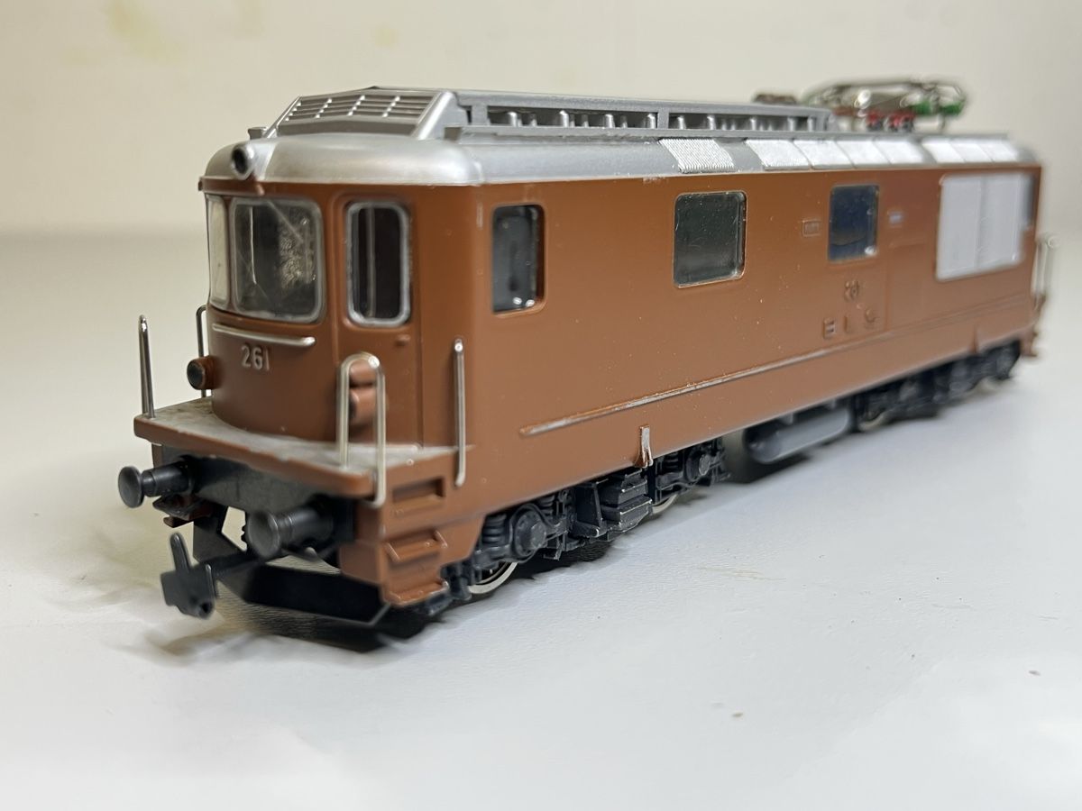 Hag Modellini di ferrovie: Hag 180 BLS Re 4/4 DC analog – Usato da Adlikon venduto da Tonda01 2