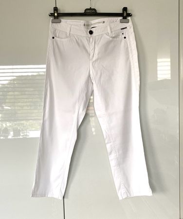MARCCAIN Sommer-Jeans weiss Gr. N3/38