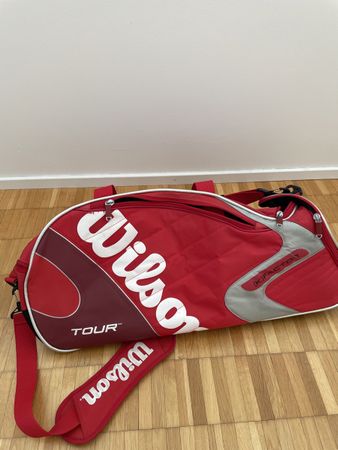 Wilson Tour K Factor Tennis Bag Red
