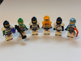 6x LEGO Space Minifiguren NEU