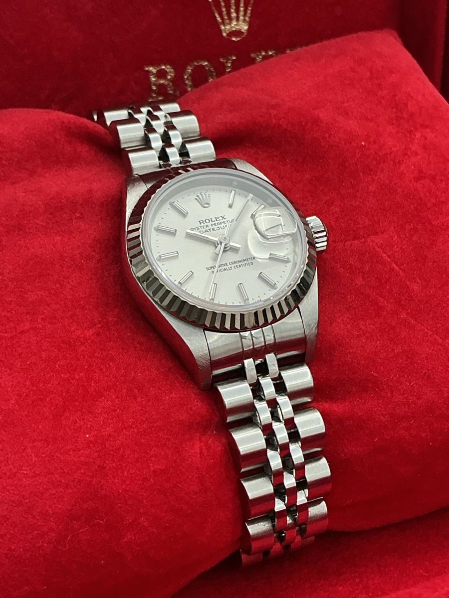 Rolex Orologi: Rolex Lady Datejust 26mm 79174 2001 Full Set – Usato da Zürich venduto da watchdealer-24 2