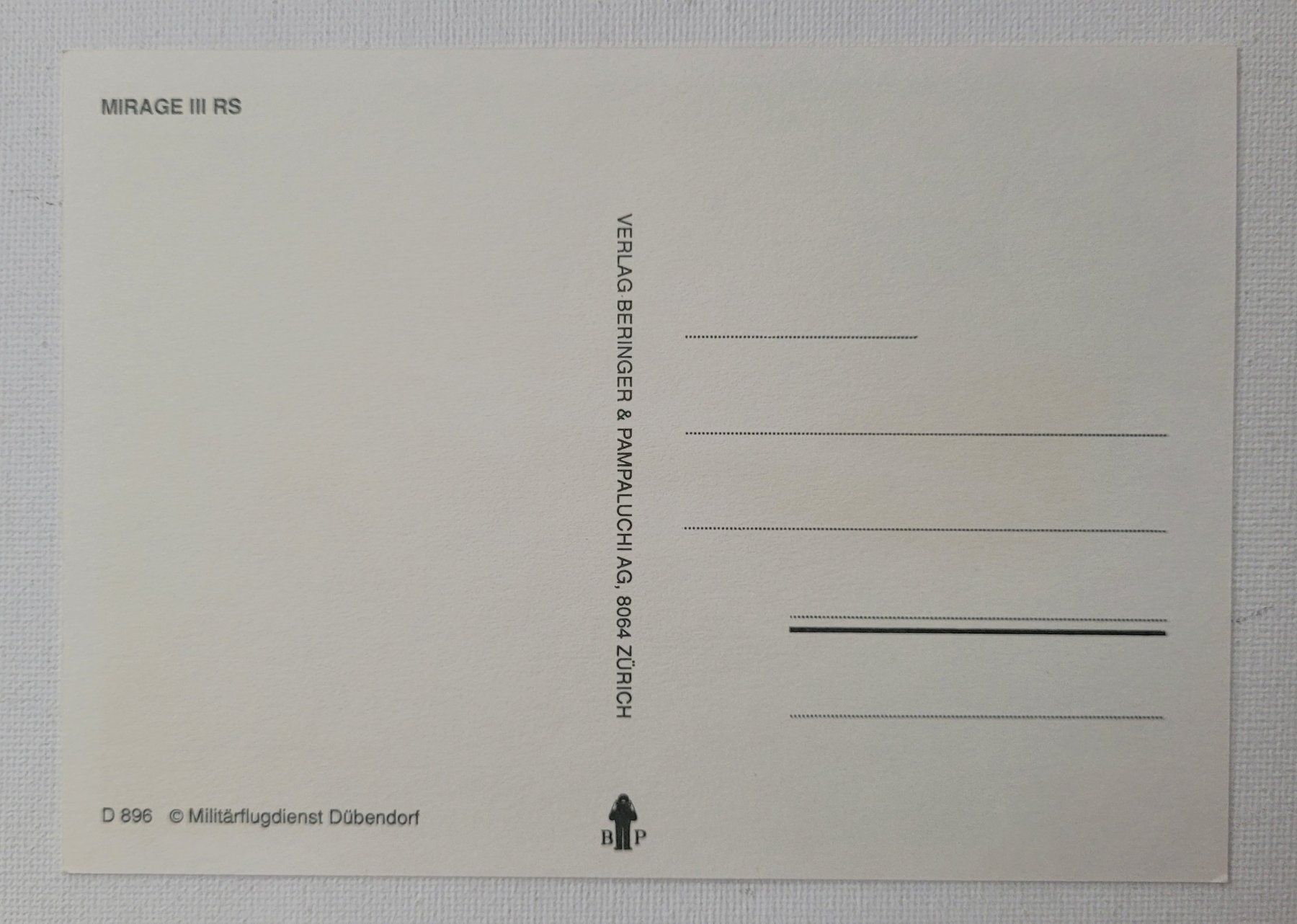 Cartoline postali: MIRAGE III RS – Nuovo (secondo la descrizione) da Neftenbach venduto da Mador6 1
