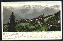 Litho Walzenhausen, Gesamtansicht des Or