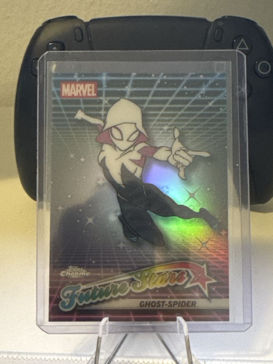 Topps Sammelbilder & Trading cards: Topps Chrome Marvel Future Stars Ghost-Spider – Gebraucht aus Dulliken von alpi.cards